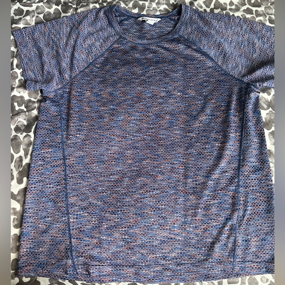 Athleta waffle S/S top Sz MD